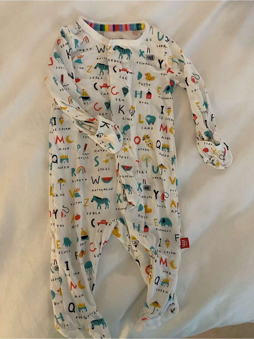 Magnetic Me Alphabet & Animal One-Piece - Newborn